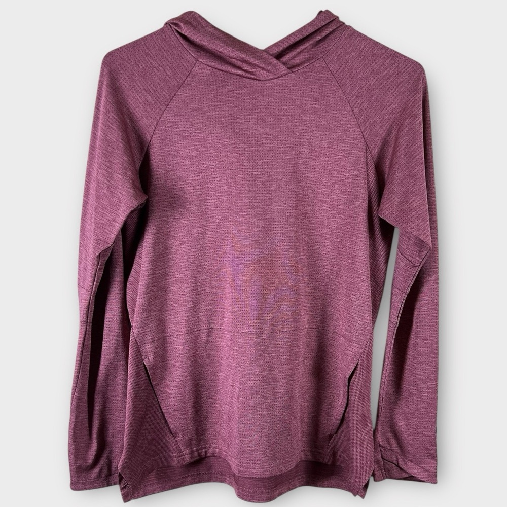 Kuhl Engineered Hoodie Women's Size XS Rust Pullover Top Lightweight Performance